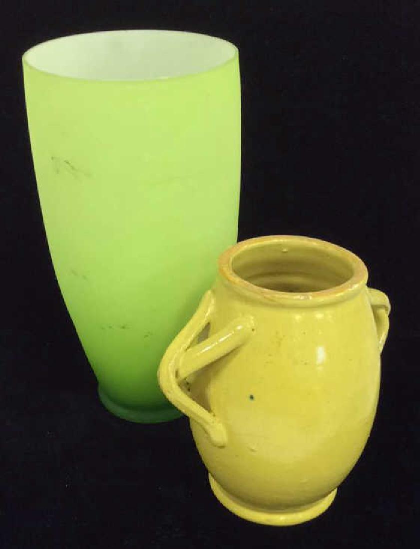 Lot 2 Glass and Ceramic Vases (1 of 9)