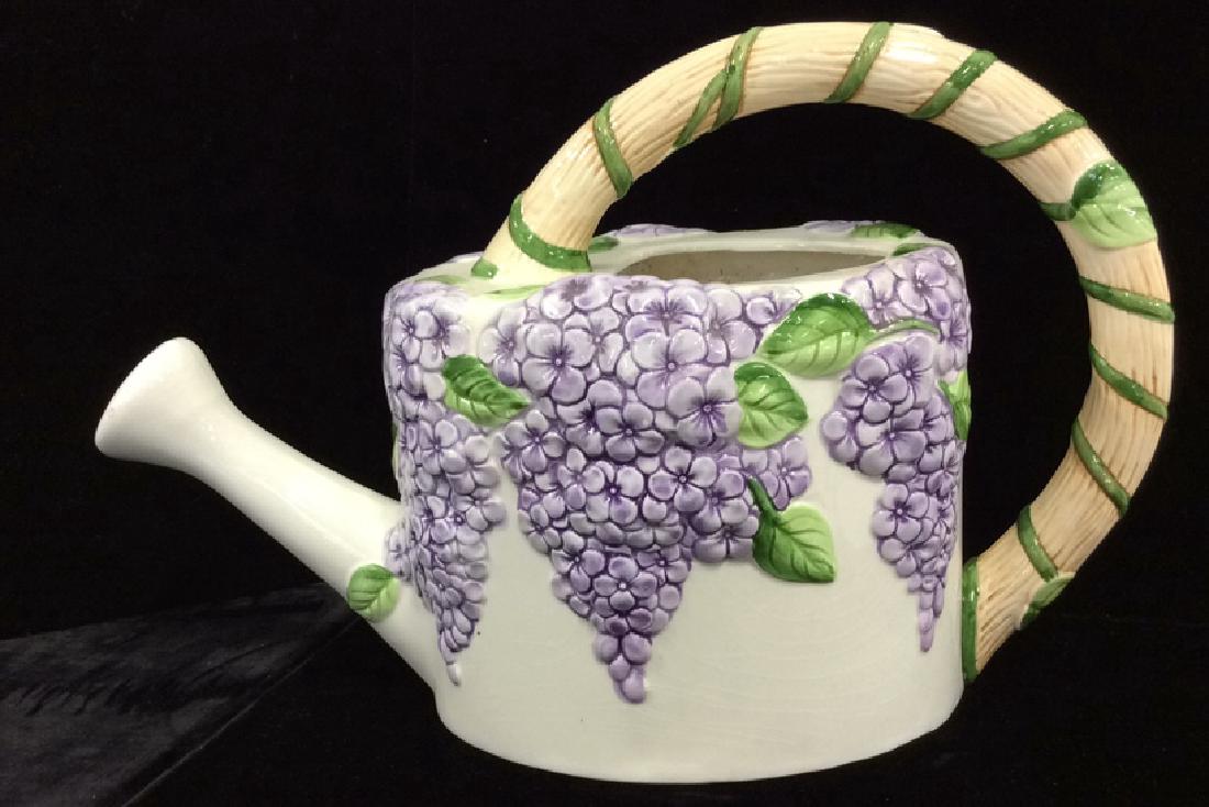Dimensional Floral Motif Watering Pitcher (1 of 8)
