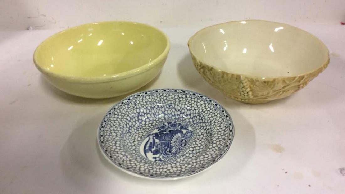 Lot 3 Assorted Ceramic Porcelain Bowl (1 of 7)