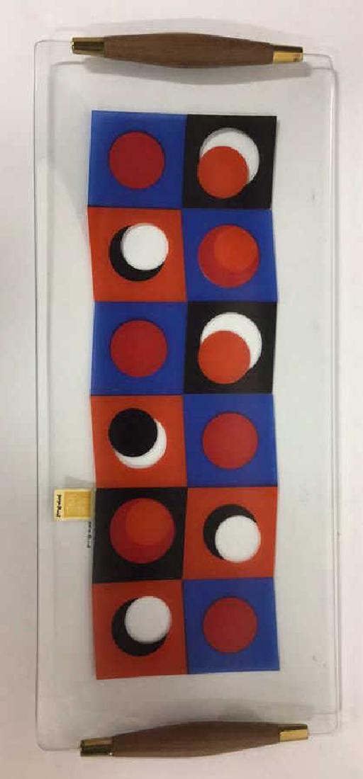 GEORGES BRIARD Mid Century Glass Serving Platter (1 of 10)