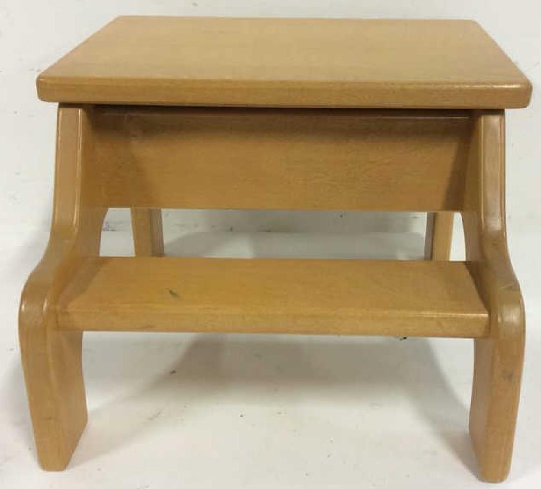 2 Step Wooden Step Stool (1 of 7)