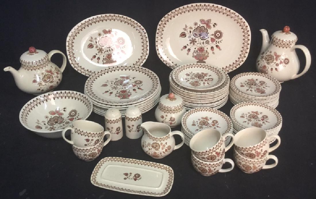 Set 71 English Staffordshire Old Granite Set (1 of 9)