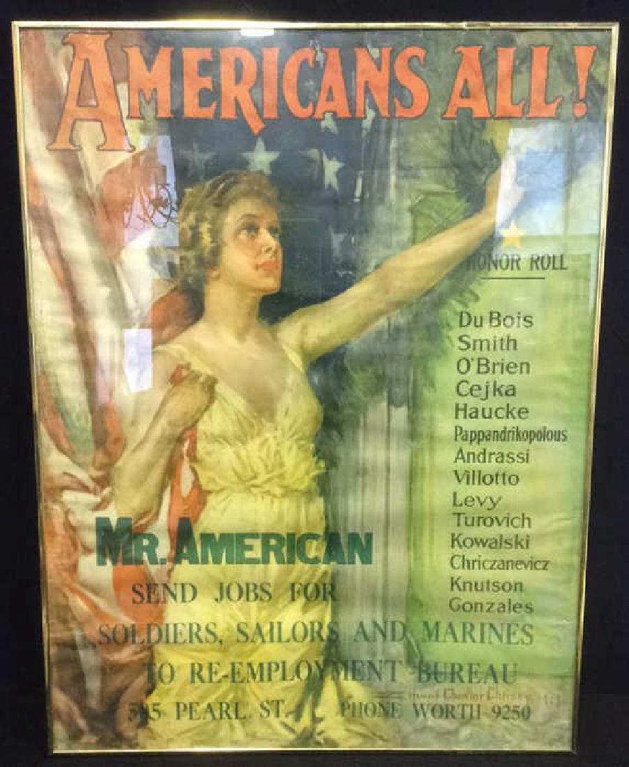 Antique Christy World War I Promotional Poster (1 of 8)