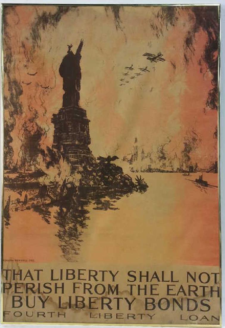 World War I Poster Liberty Bonds 1918 (1 of 7)