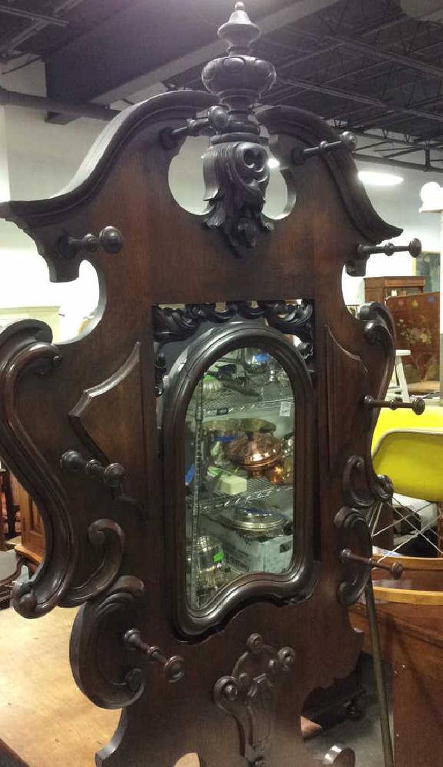 Antique Mahogany Marble Victorian Hall Stand (1 of 12)