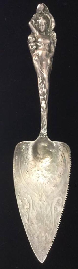 Vintage Sterling Silver Pie Cutter W Mother&Child (1 of 9)