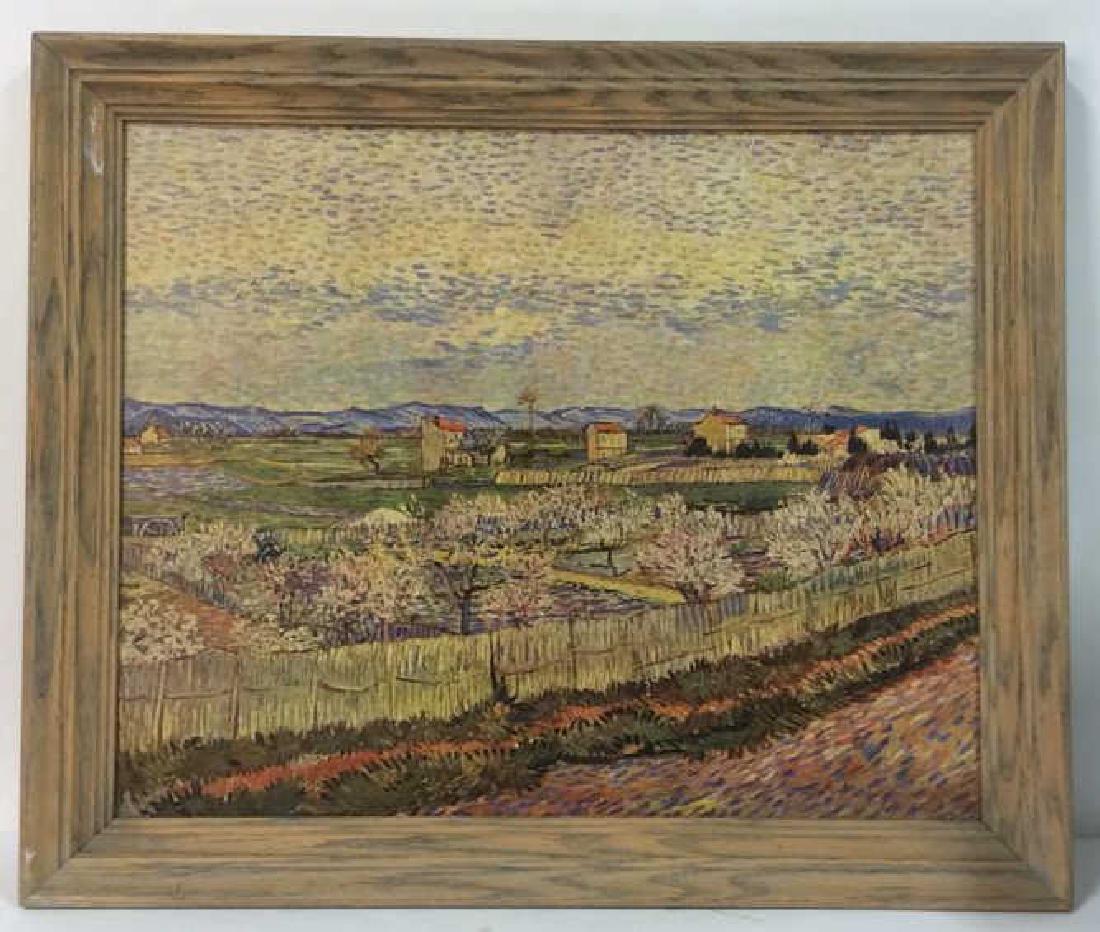 Framed Acrylic On Canvas Landscape (1 of 9)