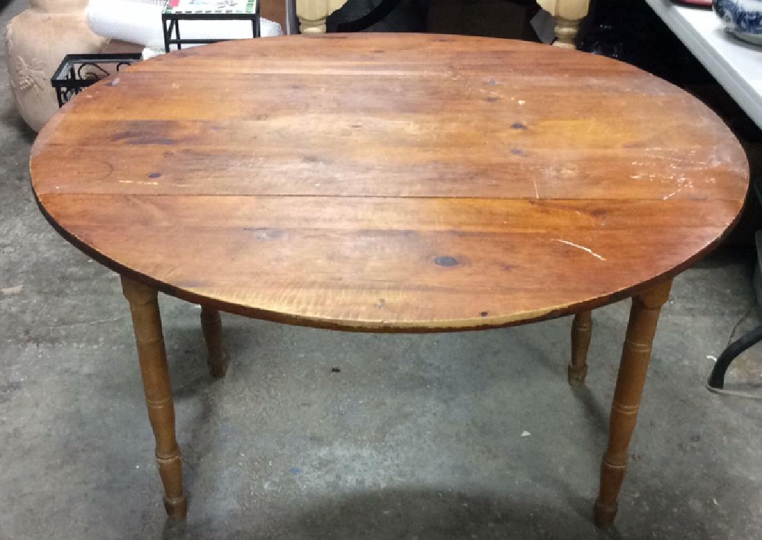 Antique Drop Leaf Dining Table (1 of 10)