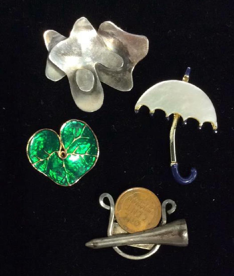 Lot 4 Vintage Brooch Pins Jewelry (1 of 9)