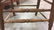 Antique Spindled Leg Chair With Caned Seat - 10