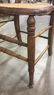 Antique Spindled Leg Chair With Caned Seat - 3