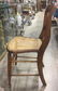 Antique Spindled Leg Chair With Caned Seat - 4