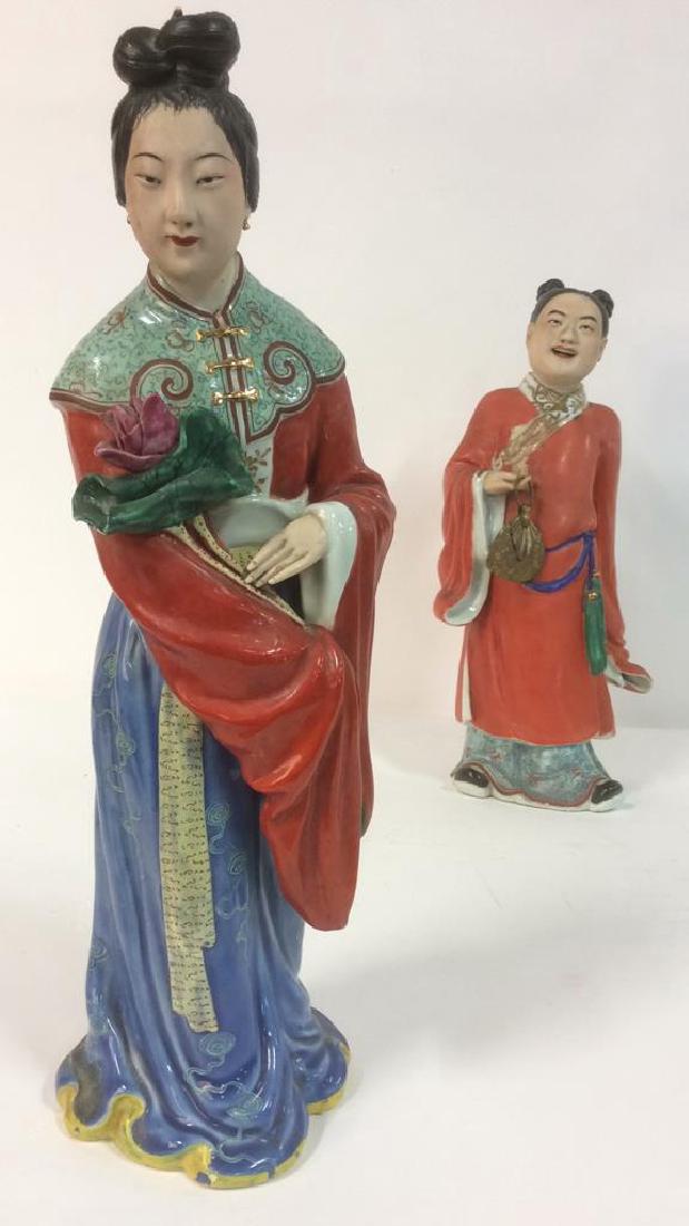 Lot 2 Vintage Female Chinese Figures (1 of 10)