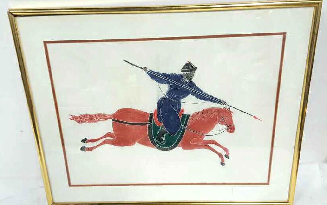 Warrior On Horse Artwork (1 of 8)