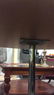 White Formica Chrome Vintage Pedestal Dining Table - 8