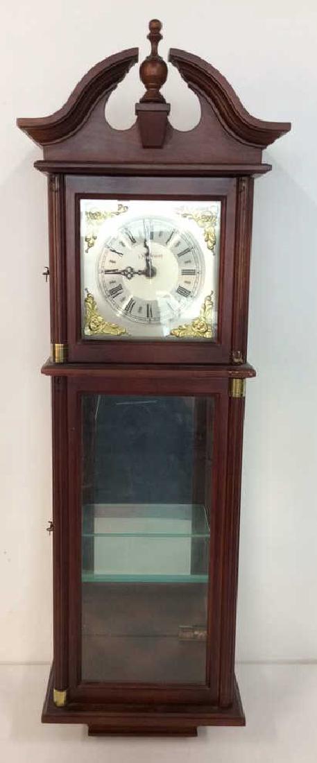 SUNBEAM Miniature Wooden Grandfather Clock (1 of 10)
