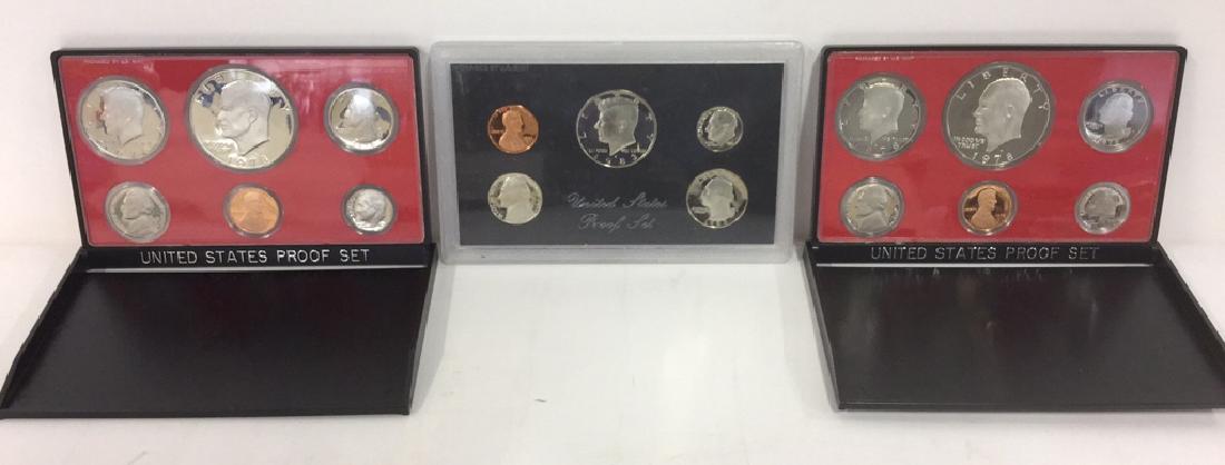 Lot 3 United States Coin Proof Sets 1978 & 1983 (1 of 11)