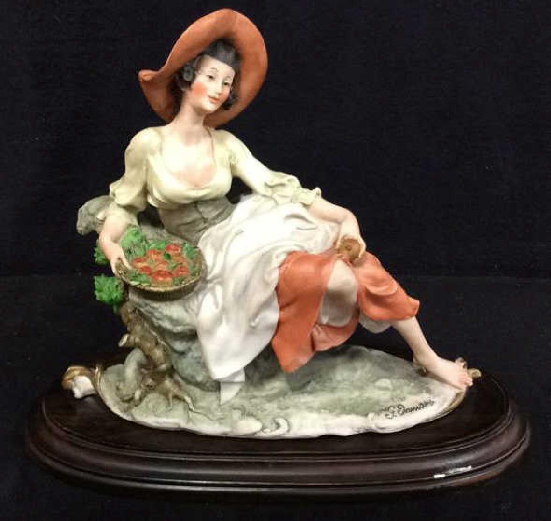 G. ARMANI Italian Porcelain Statuette Female (1 of 8)