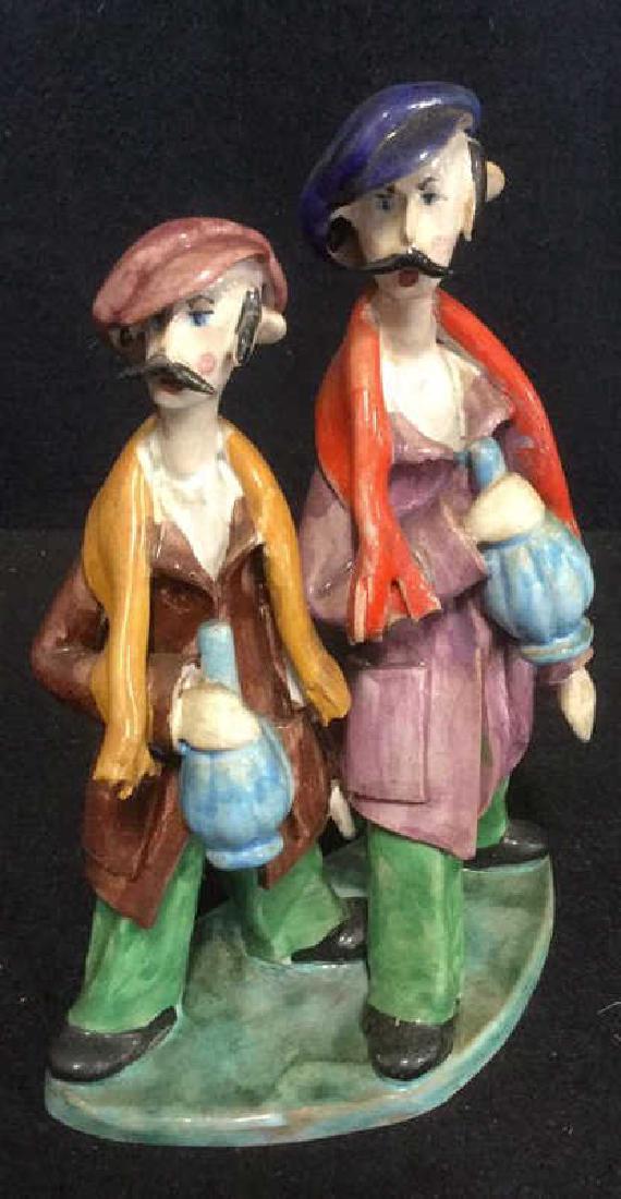 Ceramic Multicolored Hand Panted Figurals (1 of 8)