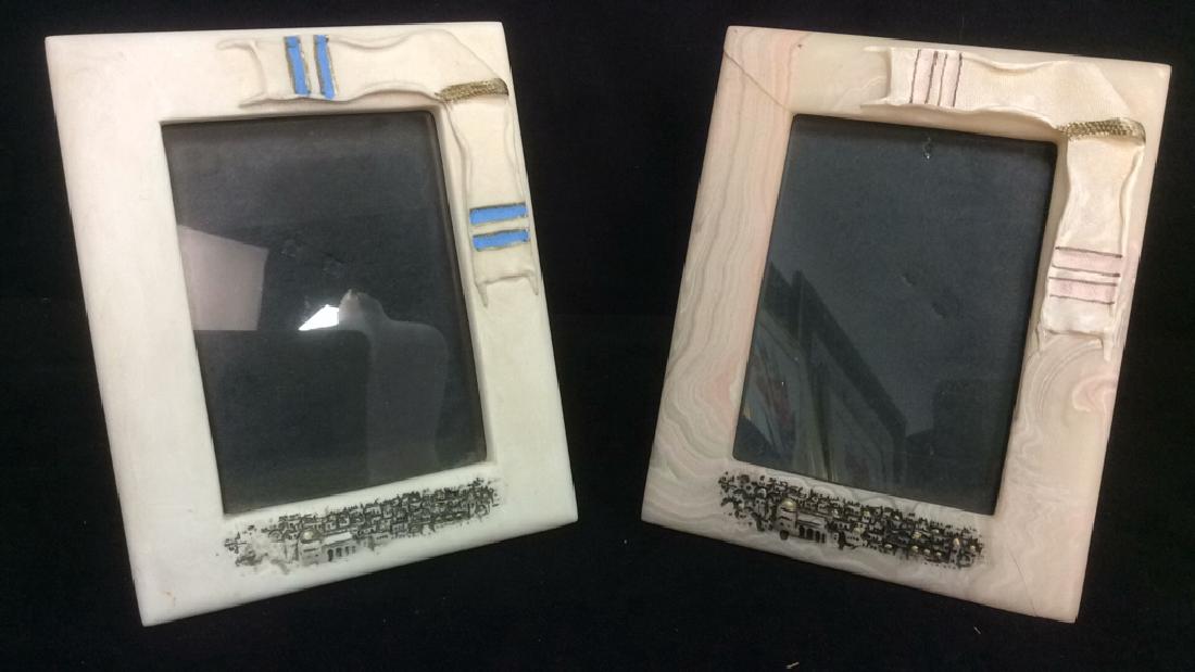Lot 2 Possibly Stone Picture Frames (1 of 6)