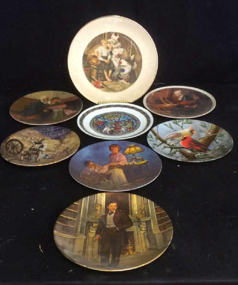 Lot 8 Assorted Collectible Plates (1 of 9)