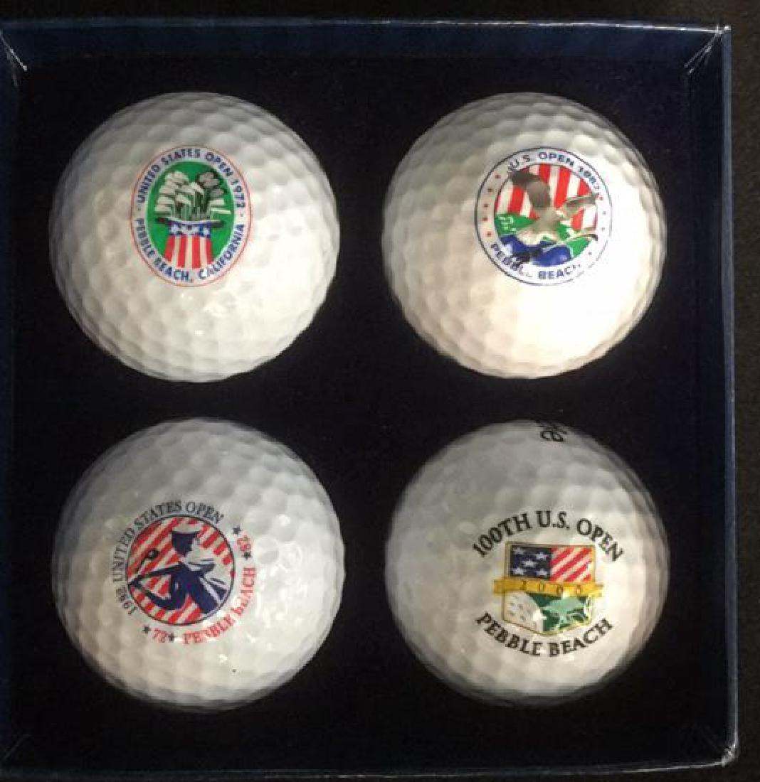 US Open Pebble Beach Commemorative Golf Balls (1 of 5)
