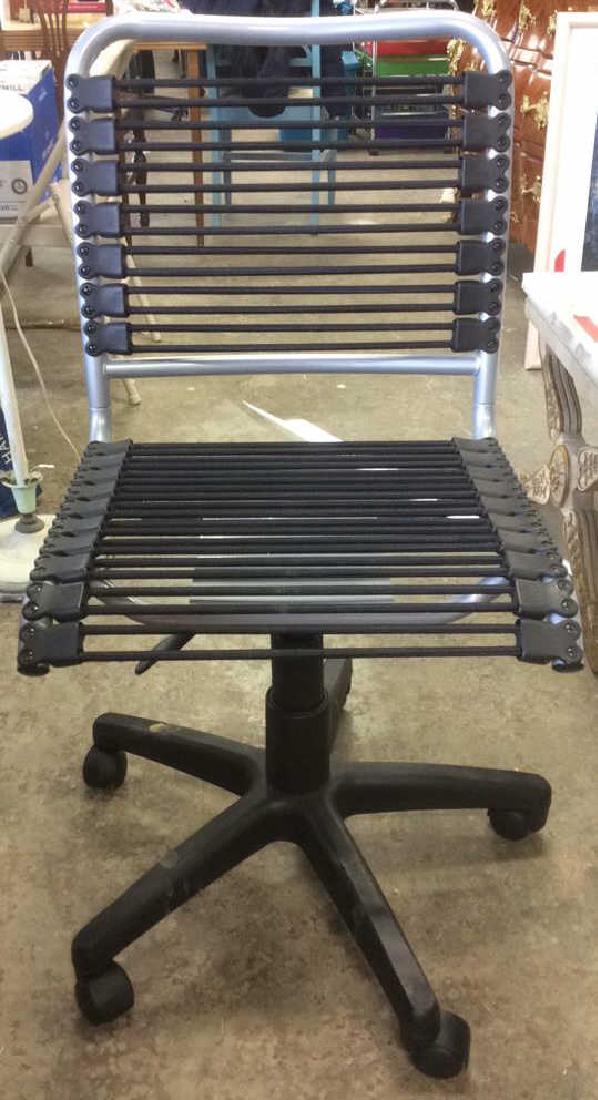 Black & Grey Toned Computer Chair (1 of 8)