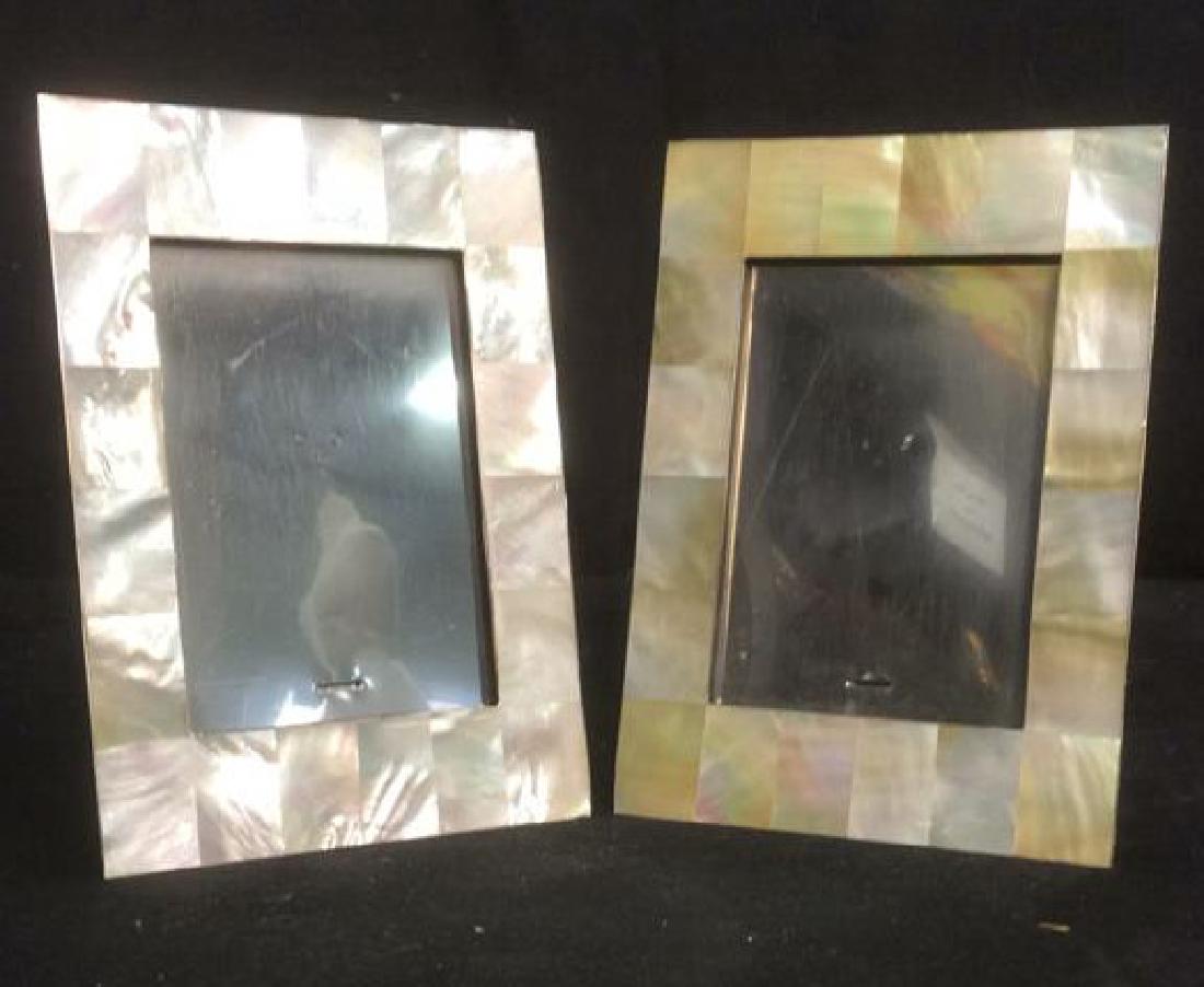 Pair Pearlescent Style Picture Frames (1 of 5)