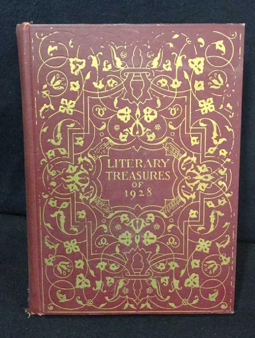 Vintage Book Literary Treasures Of 1928 (1 of 6)