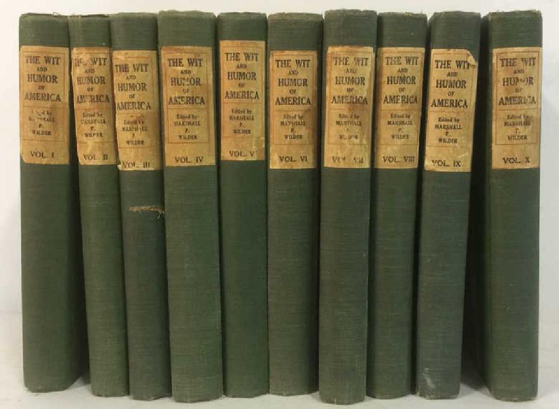 Lot 10 THE WIT & HUMOR OF AMERICA Books (1 of 5)
