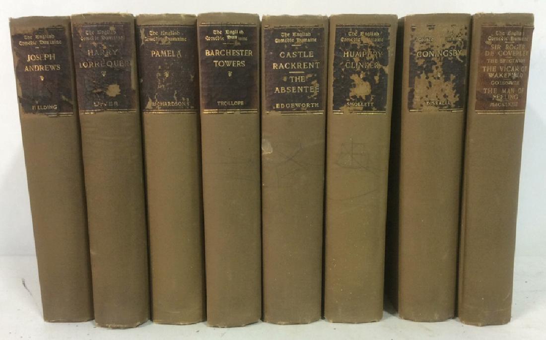 Lot 8 THE ENGLISH COMEDIE HUMAINE Books (1 of 5)