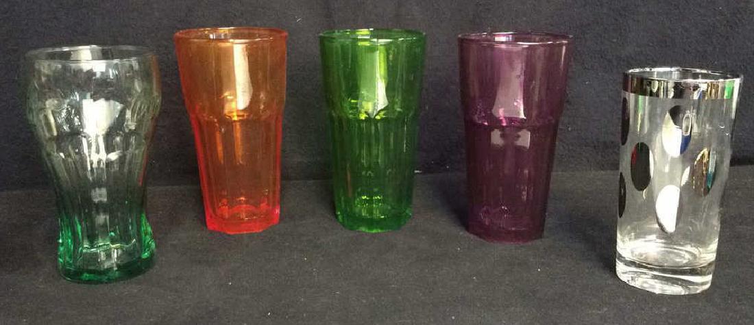 Lot 5 Assorted Drinking Glasses (1 of 6)