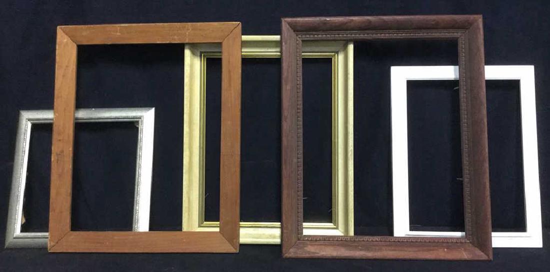 Lot 5 Assorted Wooden Picture Frames (1 of 6)