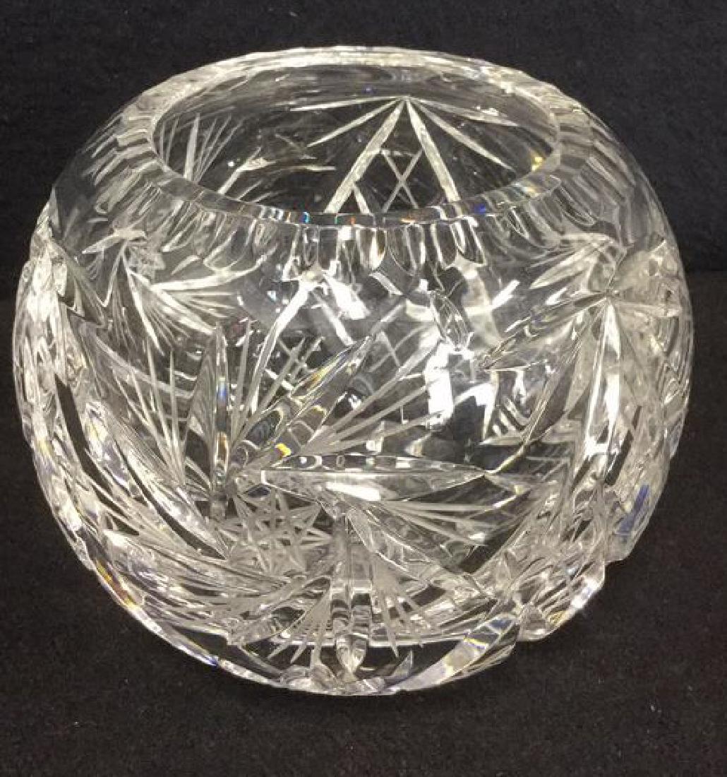 Cut Crystal Flower Vase (1 of 6)