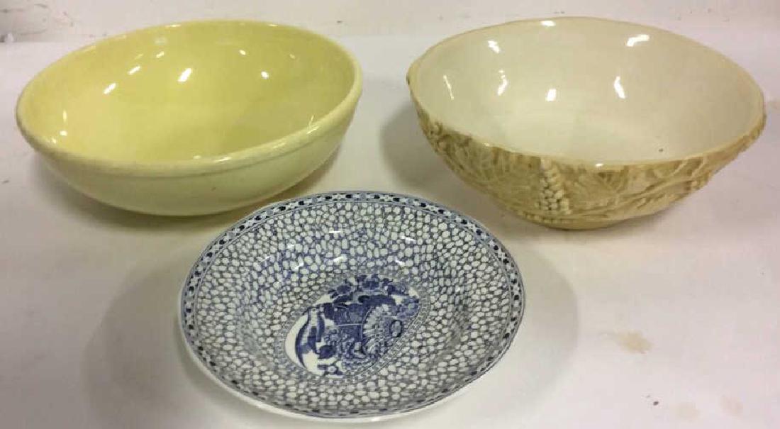 Lot 3 Assorted Ceramic Porcelain Bowl (1 of 7)