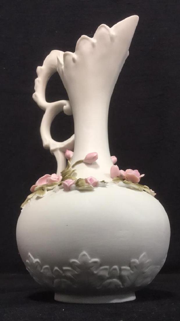 Ceramic Porcelain Floral Detailed Vase (1 of 6)