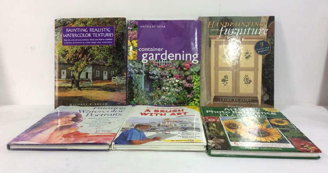 Lot 6 Assorted Artistic Books (1 of 7)