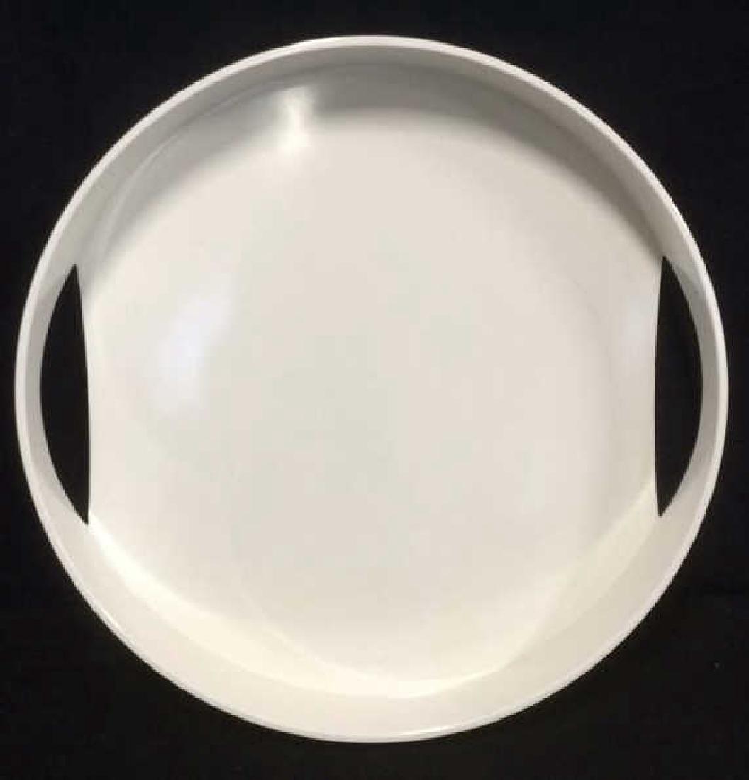 Circular White Melamine Serving Tray (1 of 8)