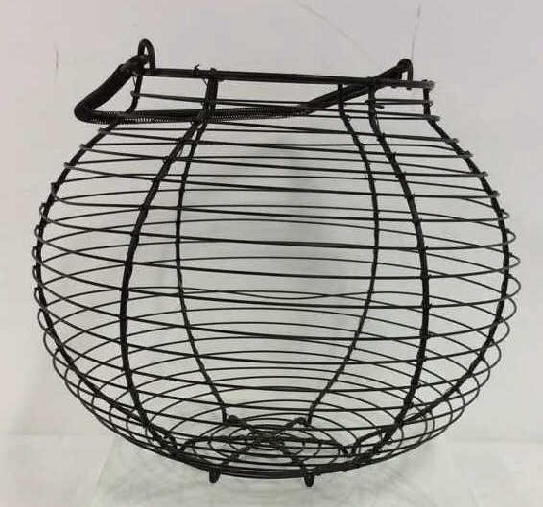 Vintage Wire Hanging Egg Basket (1 of 7)