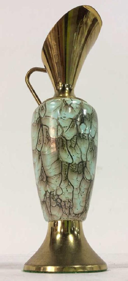 Handpainted Delftware W Brass Accents (1 of 10)