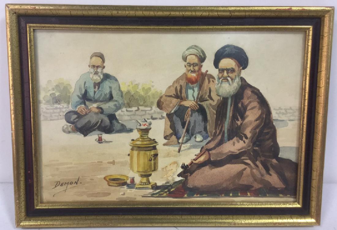 Middle Eastern Watercolor Painting by Demon (1 of 9)