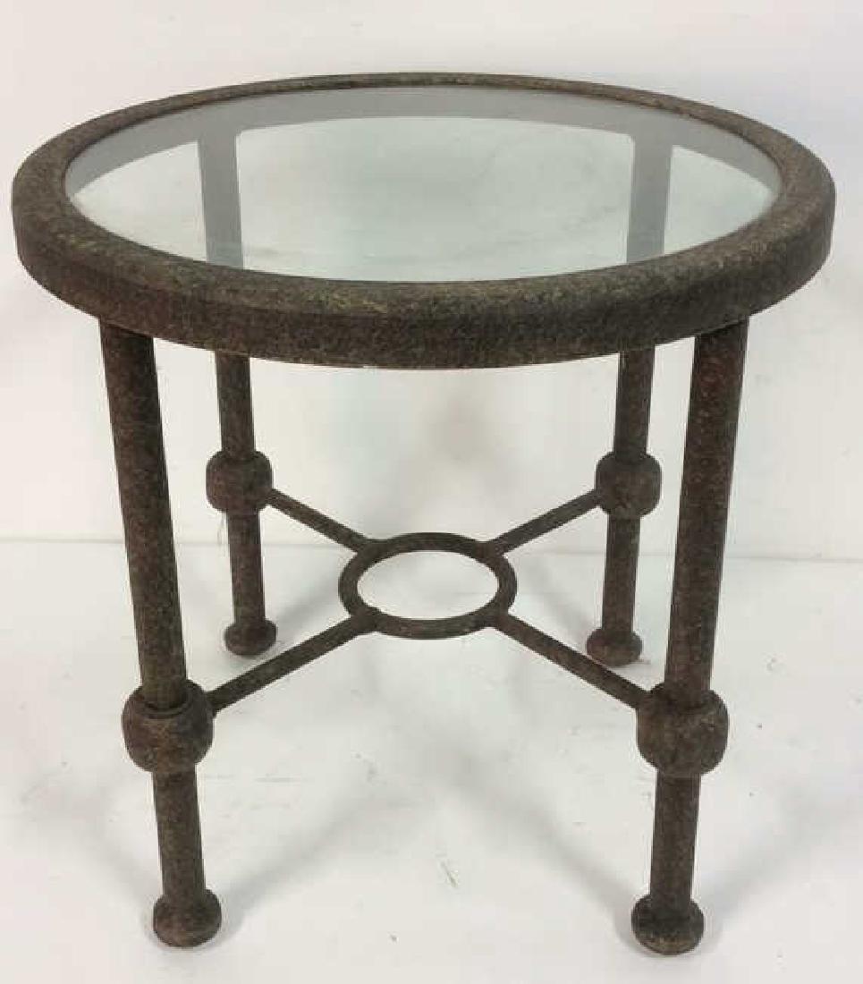 Indoor or Outdoor Metal Side Table (1 of 8)