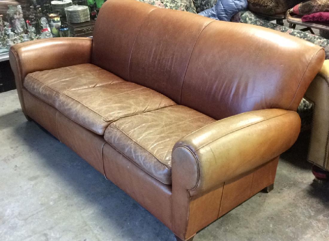 Mitchell Gold Pottery Barn Leather Sofa Feb 21 Mitchell Gold Pottery Barn Leather Sofa Feb 21