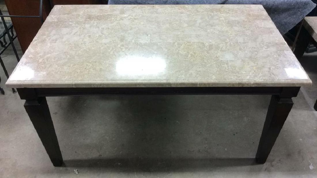 Marble Top Dining Table Kitchen Table (1 of 10)