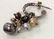 Sterling Silver Earrings W Pearl Cluster - 3