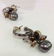 Sterling Silver Earrings W Pearl Cluster - 4