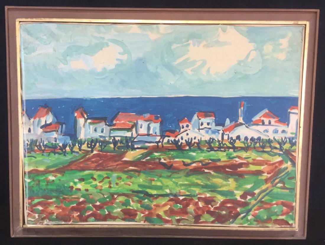 Landscape Painting On Canvas By Swerdloff (1 of 7)