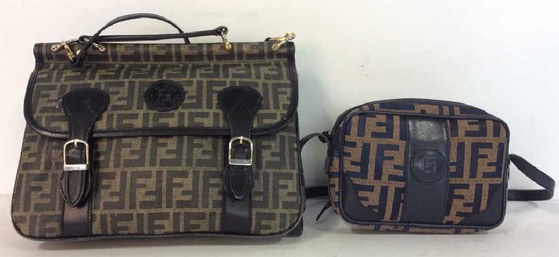 Lot 2 FENDI Handbags Purses (1 of 10)