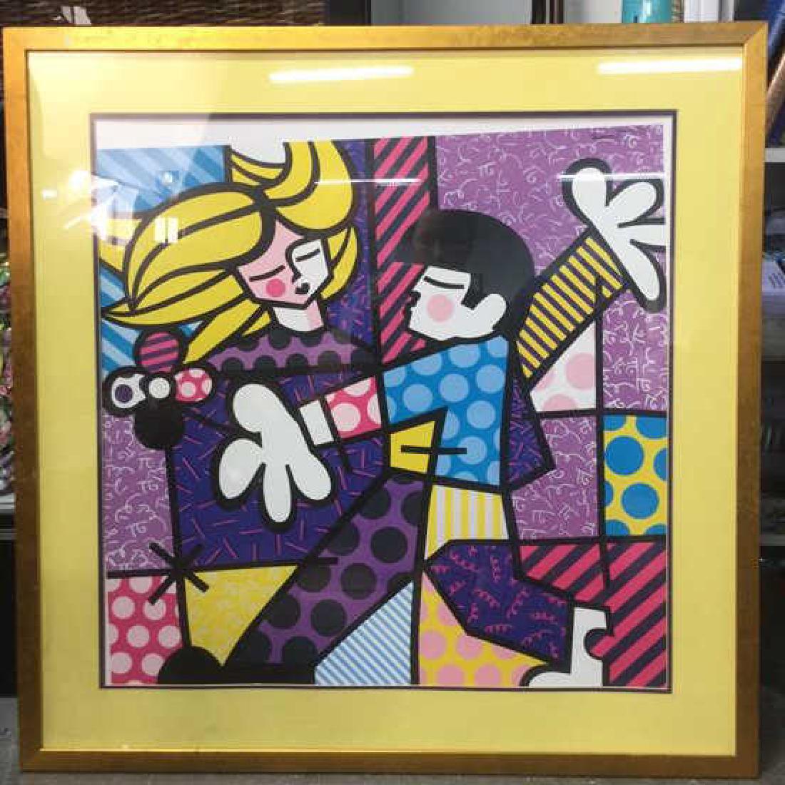 Romero Britto's Love At First Sight Print (1 of 8)