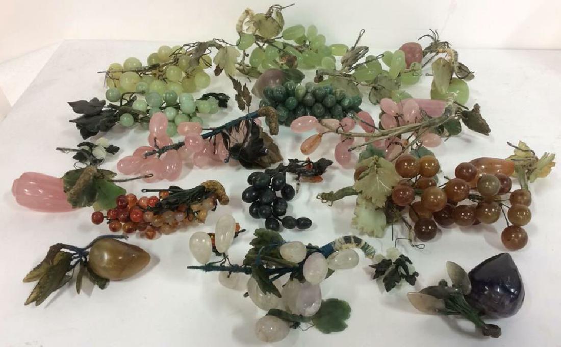 Lot 19 Multi Toned Assorted Soapstone Fruit (1 of 10)